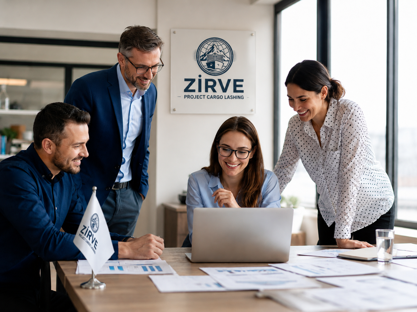 Zirve Project Cargo Lashing ekibi